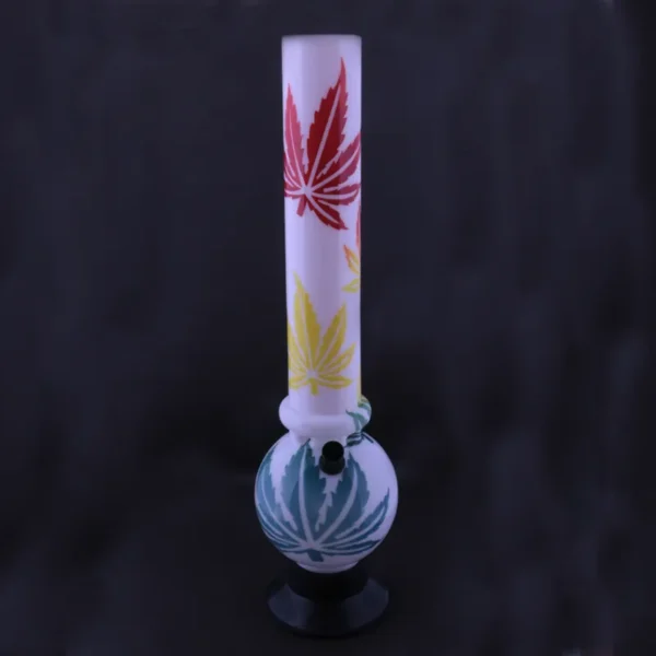 Acrylic Assorted Sticker Ice Bong (16 Inch 50 MM)