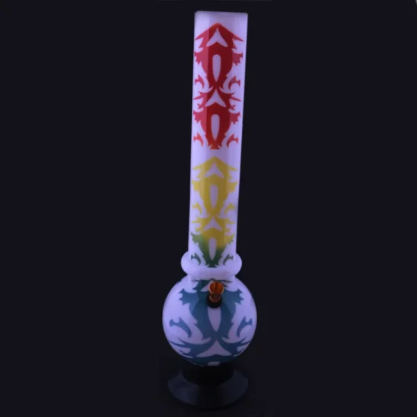 Acrylic Multi Sticker Ice Bong (16 Inch 50 MM)