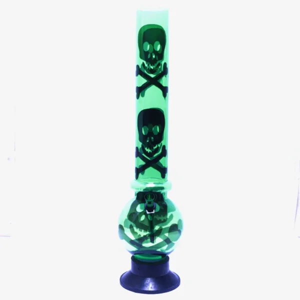 Acrylic Danger Sticker Ice Bong (16 Inch 50 MM)