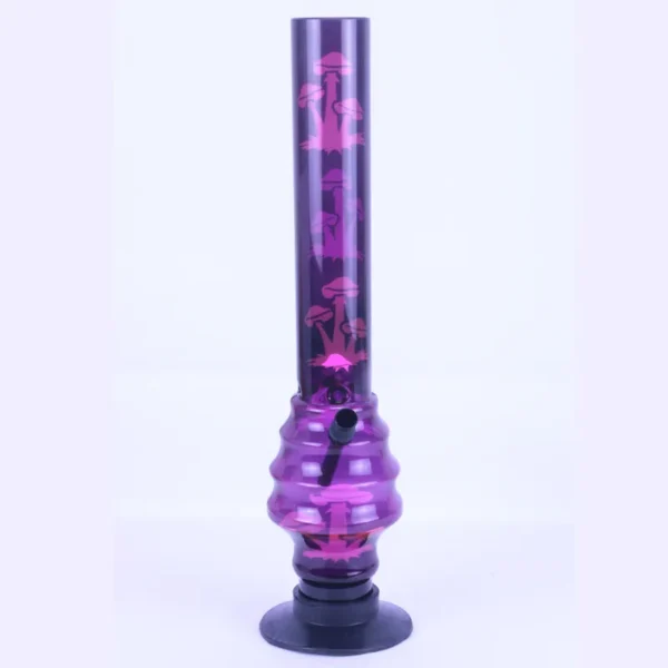 Acrylic Multi Sticker With Multi Color Ice Bong (16 Inch 50 MM) - Image 2