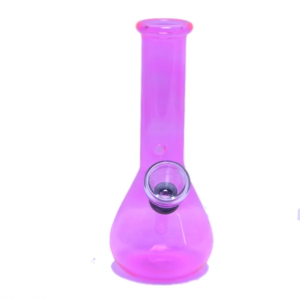 Colored Glass Bong (5 Inch 18 MM, Single Bowl) - Image 2