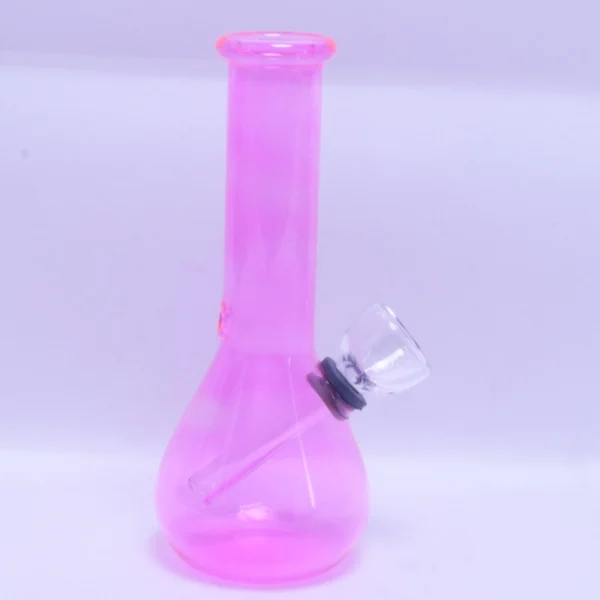 Colored Glass Bong (5 Inch 18 MM, Single Bowl)