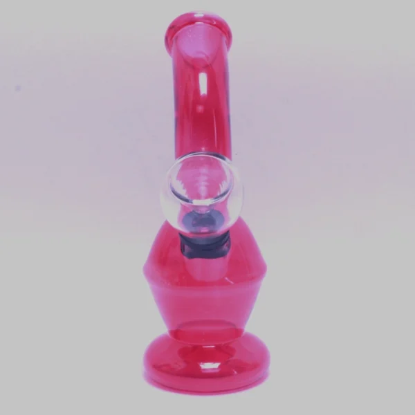 Mini Glass Bong (4 Inch 18mm) - Image 2