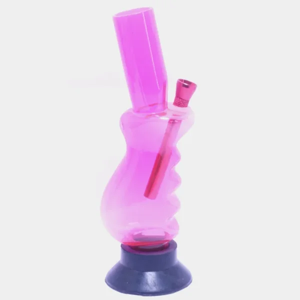 Acrylic Bong Mango (8 Inch 30 MM)