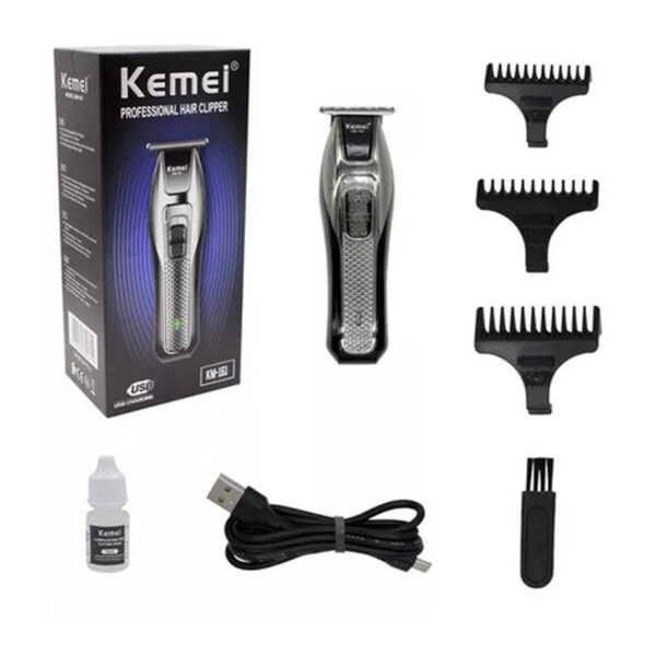 Kemei KM-161 Professional Hair Clipper- Rechargeable USB - Image 2