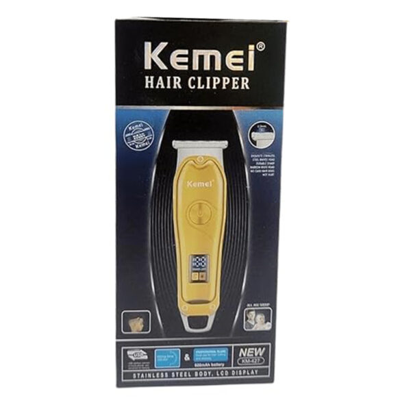 Men Km-427 Battery Powered Hair Trimmer, Professional Choice - Image 3