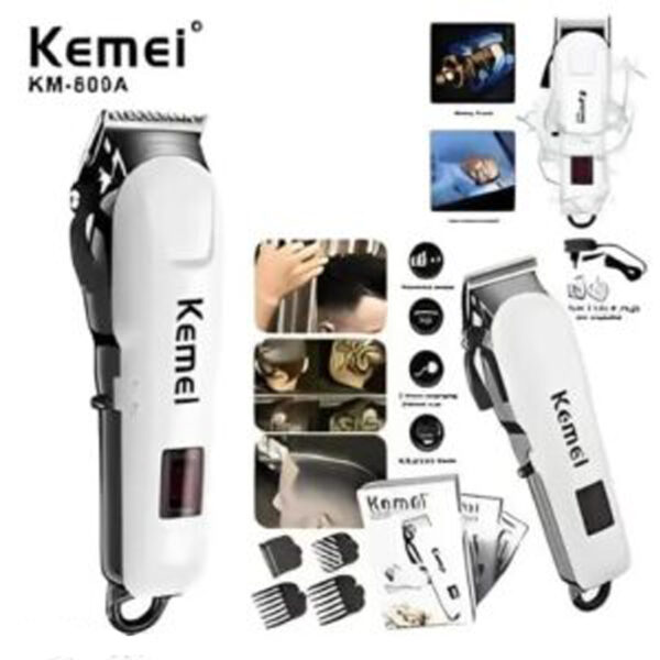 Kemei KM - 809A PROFESSIONAL TRIMMER with 240min Runtime. Trimmer 120 min Runtime 4 Length Settings - Image 2