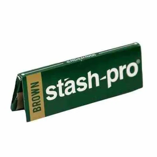 Stash-Pro RipperTipper King Size Smoking Rolling Brown Paper of 32 Leafs with 32 Filter Tips Brown - Image 3