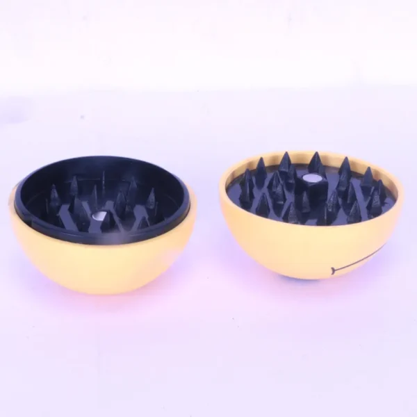 Acrylic Herb Grinder With Magnet (40 mm 2 Part Ball shape) - Image 4