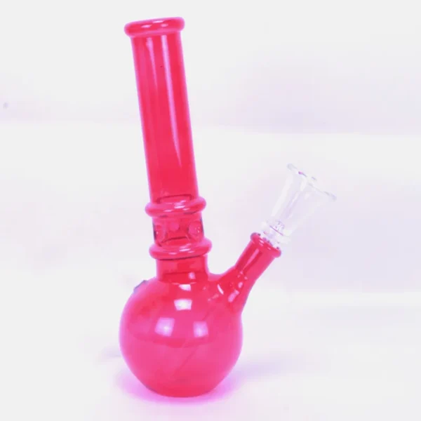 Bend Color Glass Bong (8 Inch 28 MM)