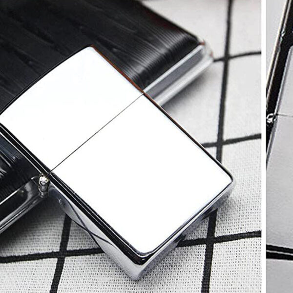 Metal Earth Cigarette Lighter Silver - Image 3